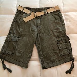 Rock Revival Cargo Shorts, Size 36/24